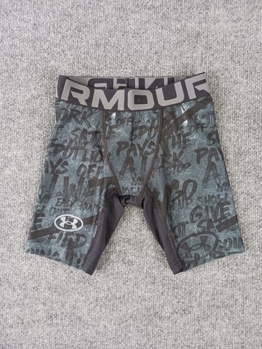 BOY'S UNDER ARMOUR FITTED ALTER EGO SHORTS EXTRA LARGE - Picture 3 of 6