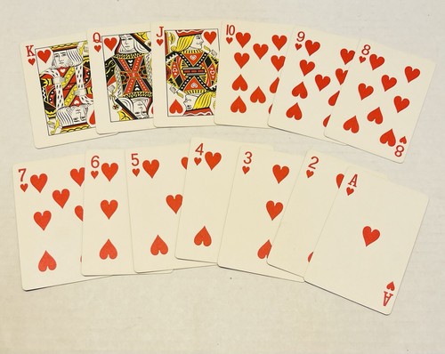 Mazzo di carte da gioco vintage Pink Tiger Lily’s Trump Hoyle made in USA - Foto 4 di 11