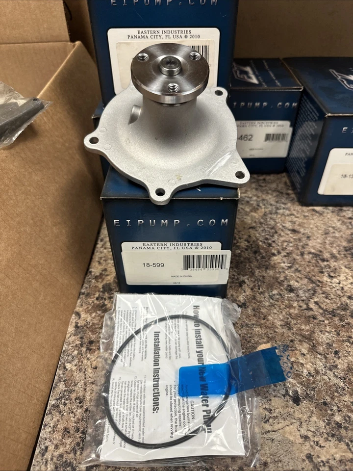Bomba de agua Eastern Ind 18-599/Gates 41001 Eng 90-00 DODGE etc. ¡ENVÍO GRATUITO!! Foto 2 de 3