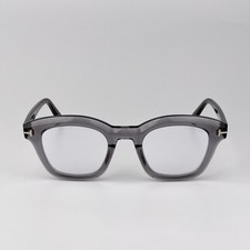 Tom Ford Men Eyeglasses Clear Grey Blue Light Block FT5961-B 020 NEW AUTHENTIC