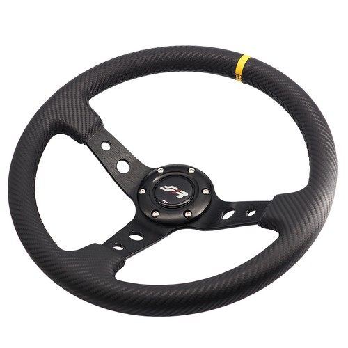 Volante sportivo Stage - in pelle effetto carbonio - Picture 2 of 5