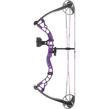 Diamond Atomic Bow Package Purple 12-24 in. 29 lbs. LH