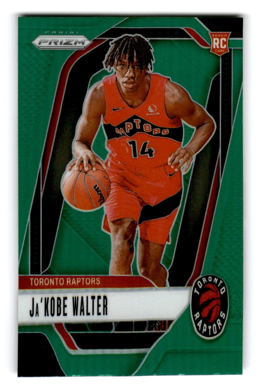 2024-25 Panini Prizm #223 Ja'Kobe Walter Prizms Green