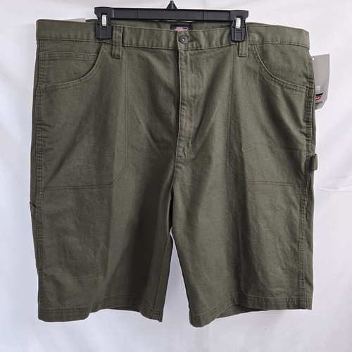 Original Dickies Herren Duck Canvas Utility Short Gr. 42 Regular Fit Flex Grün - Bild 1 von 5