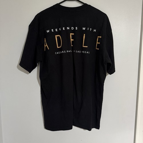 Maglietta Weekend Con Adele Large Las Vegas Caesars Residency Merch Tee Taglia L - Foto 3 di 3