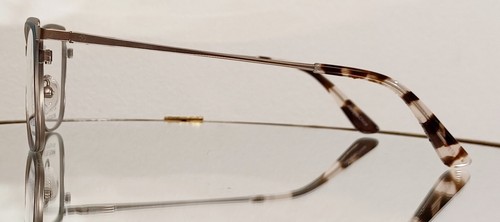 Originale ANN TAYLOR ATP711 C03 Eyeglasses MATTE DARK SURF New Metal 48-14-130 - Picture 4 of 13