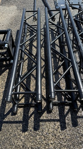 12x Litecraft Black Truss Systems / Box Corner / Baseplate NEW - Picture 3 of 17