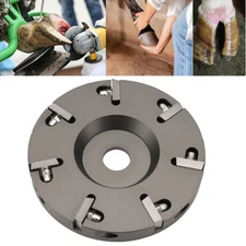 Hoof Trimming Cutter Horseshoe Repair Hoof for Cow Horse 7 Blade Cutter Black