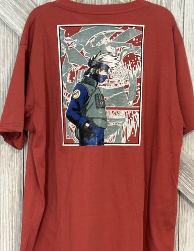 Men’s Unused Pikeweiba Fashion Japanese Anime Series Naruto Souvenir T-Shirt - Picture 9 of 10