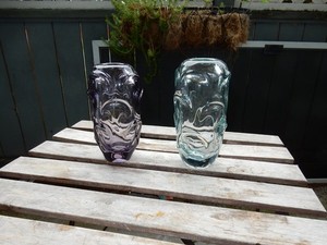 5594【美品】Jan Beranek作 チェコ ボヘミア アートガラス ベース Beranek Glass for sale | eBay