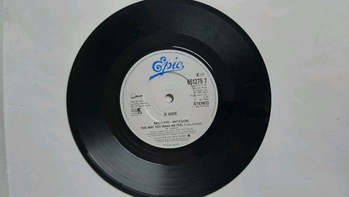 MICHAEL JACKSON - The way you make me feel - 7" Vinyl single (EX/VG) - Picture 5 of 6