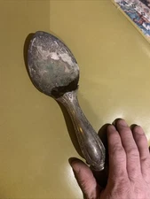 '26 Bridgeport CT Weidlich Bros Mfg Jiffy Crumber 2779 Silver Plate Ornate Scoop