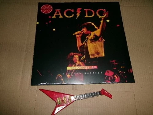 AC/DC : Johnson City 1988: The Tennessee Broadcast VINYL Album (Clear new sealed