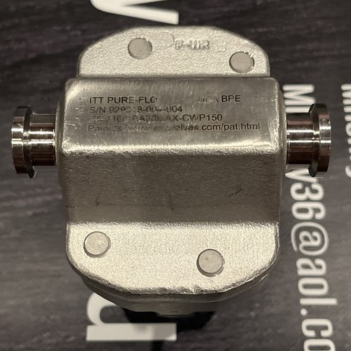 ITT Pure Flo .75-316L-RA20MAX CWP150 Membranventil 3/4" Sanitärverschraubung NEU - Bild 5 von 6