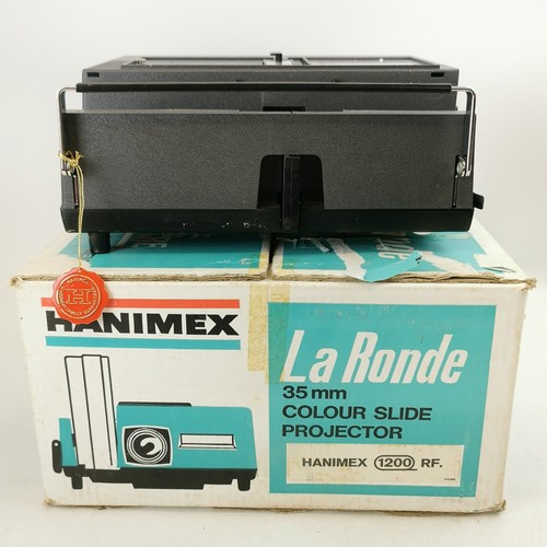 Vintage Hanimex La Ronde 1200 RF 35mm Slide Projector + 400 Slides Bundle - Picture 7 of 24