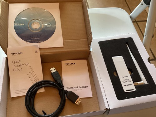 Adaptateur USB sans fil TP-LINK 150Mbps gain élevé n° Boîte ouverte TL-WN722N - Photo 4/6