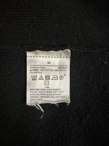 Banana Republic Pullover Wickelkleid schwarz Medium Langarm ohne Gürtel - Bild 3 von 10