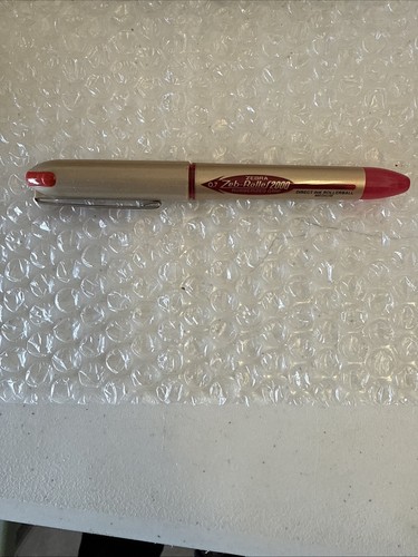 Vintage Zebra Zeb-roller 2000 Rollerball Pen Red Liquid Ink Rubber Grip Japan - Picture 1 of 11