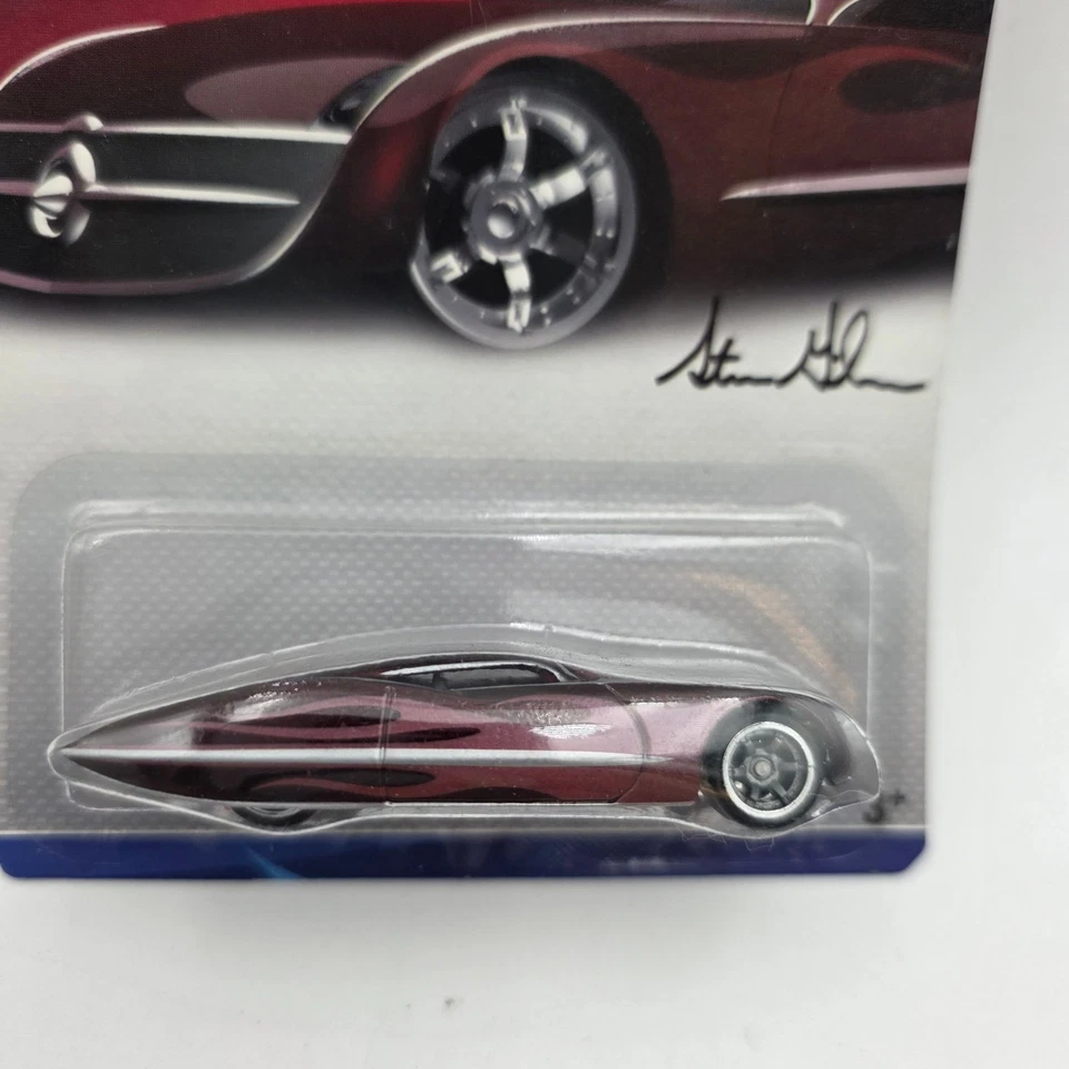 Hot Wheels Designers Challenge Ford Gangster Grin Maroon Diecast Car Collectible - Image 2 of 4
