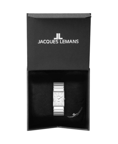 JACQUES LEMANS Women Analog Quartz Casual Watch Classic Dress White Dial Waterpr - Picture 2 of 9