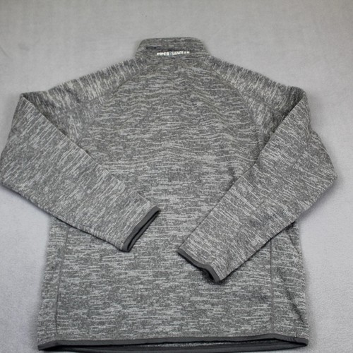 Patagonia Sweater Mens Extra Large Gray 1/4 Zip Better Sweater Logo Hiking - Picture 5 of 11