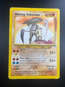 Shining Kabutops - 108/105 - Pokemon Neo Destiny Unlimited Holo Rare WOTC MP