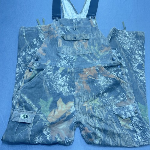 Mossy Oak Herren Latz Overall Med Faded Destroyed Grunge