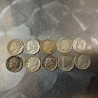 10 Roosevelt Dimes Lot 90% Silver  Scrap (2)