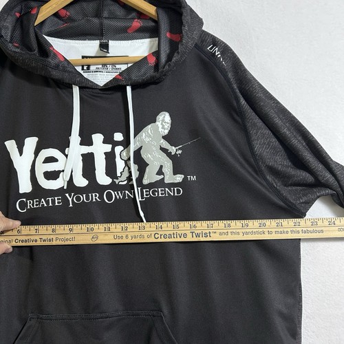 UNRL x Yetti Outdoors Mens Fishing Silk Feel Hoodie Herren L Pro Staff Hoodie - Bild 8 von 12
