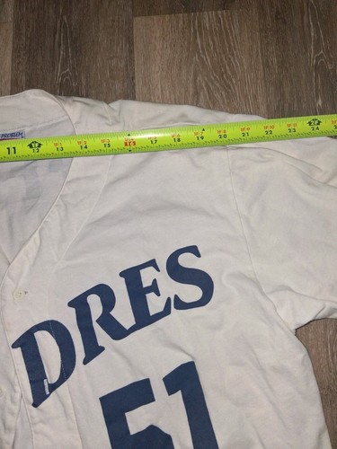 JERSEY TREVOR HOFFMAN COX DIGITAL BLANCO OADRES TALLA XL. - Imagen 4 de 6