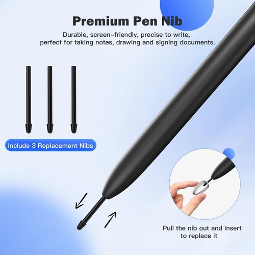 EMR Stylus Pen Compatible with Remarkable 2, EMR Digital Pen for Remarkable w... - Picture 6 of 10