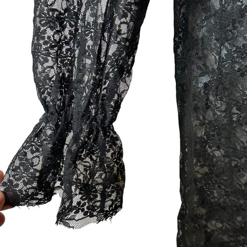 Free People Fast Forward Sheer Tunic Coverup Floral Embroidered Lace - Picture 9 of 13