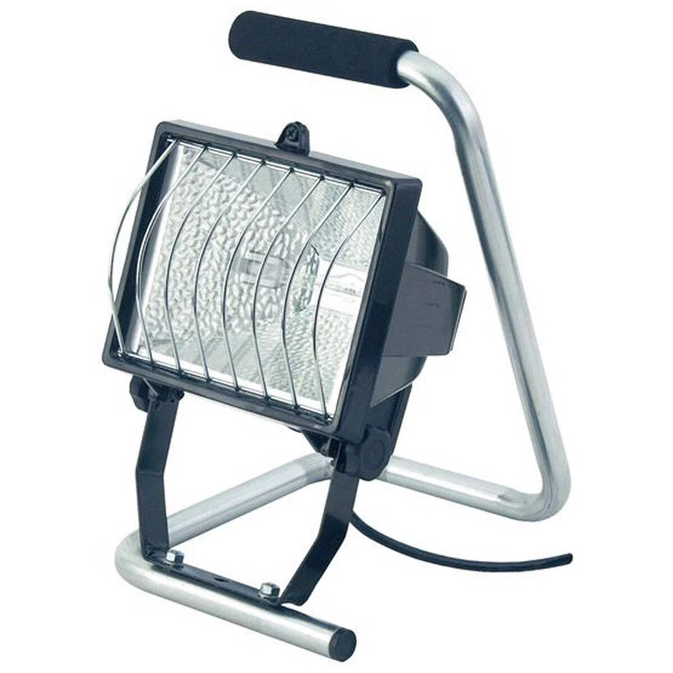 Floodlight Spot Halogen Lamp Outdoor 400W Portable Work Light Brennenstuhl