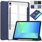 Leder Schutzhülle für Samsung Galaxy Tab A9 A9+ A8 S7 S8 S9 FE S10 Stand Cover