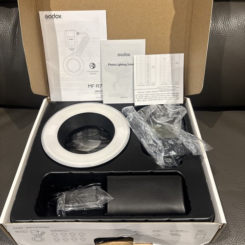 Godox MF-R76 Macro Ring Flash Light 5000K Speedlite Light for Canon Nikon Sony - Picture 9 of 10