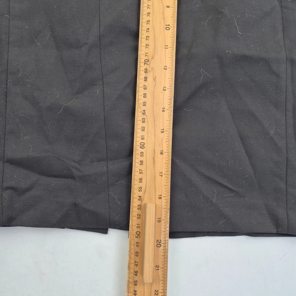 Falda DKNY 8 Negra Para Mujer Mezcla de Algodón Lápiz Negocios Elegante Foto 2 de 4