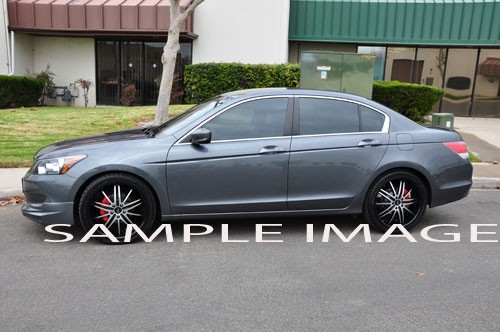 2022-2025 Honda "Civic" LX Sport Front + Rear Red MGP Brake Disc Caliper Covers - Picture 7 of 10