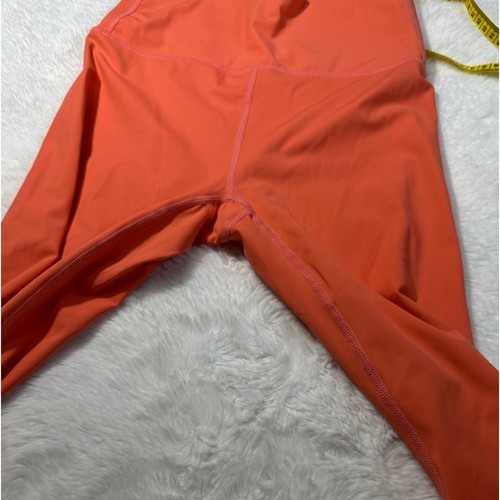 Zyia Active Coral Moon Cutout Brilliant Hi-Rise 7/8 Leggings Size 8 - Picture 10 of 11