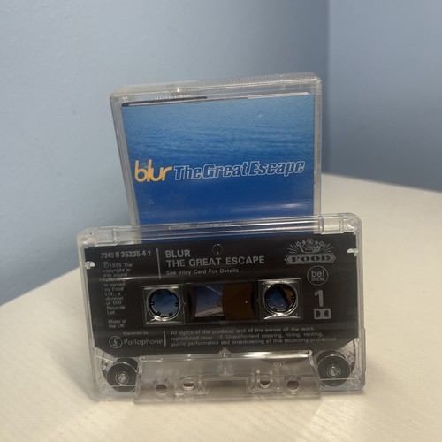 Blur The Great Escape Cassette Tape 1995 - Picture 2 of 3