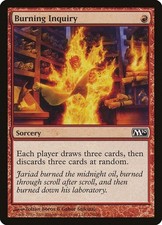 Burning Inquiry LP #128 Magic 2010 MTG