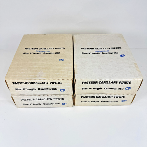 9′′ Pasteur Kapillarpipetten — Borosilikatglas — New Old Stock Lot 250 - 1000 - Bild 7 von 8