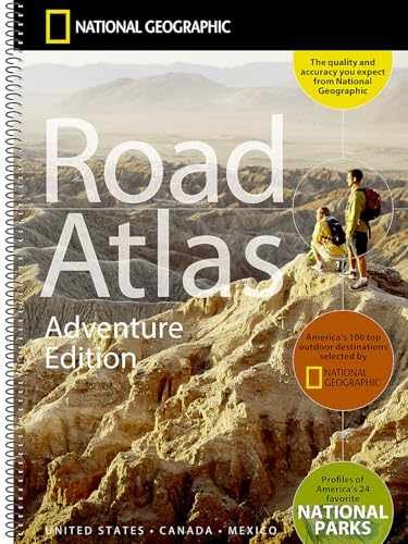 National Geographic Road - Spiral-bound, by National Geographic Maps - Good - Afbeelding 1 van 1