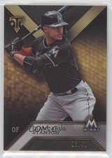 2016 Topps Triple Threads Onyx /50 Giancarlo Stanton #68