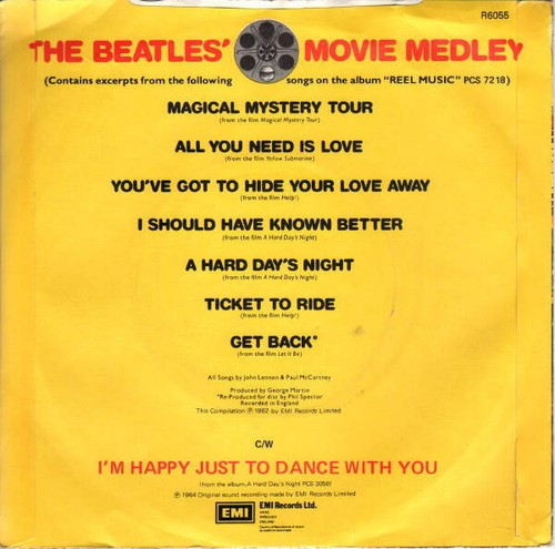 The Beatles - The Beatles' Movie Medley (VINYL) - Bild 2 von 4