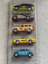 MATCHBOX LOONEY TUNES 5 DIECAST CAR SET BUGS BUNNY MARVIN THE MARTIAN NEW JM
