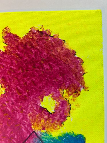 ANGELA AVITIA ZEITGENÖSSISCHES GEMÄLDE ORIGINAL MODERN AMERIKANISCHER KÜNSTLER - Bild 6 von 8