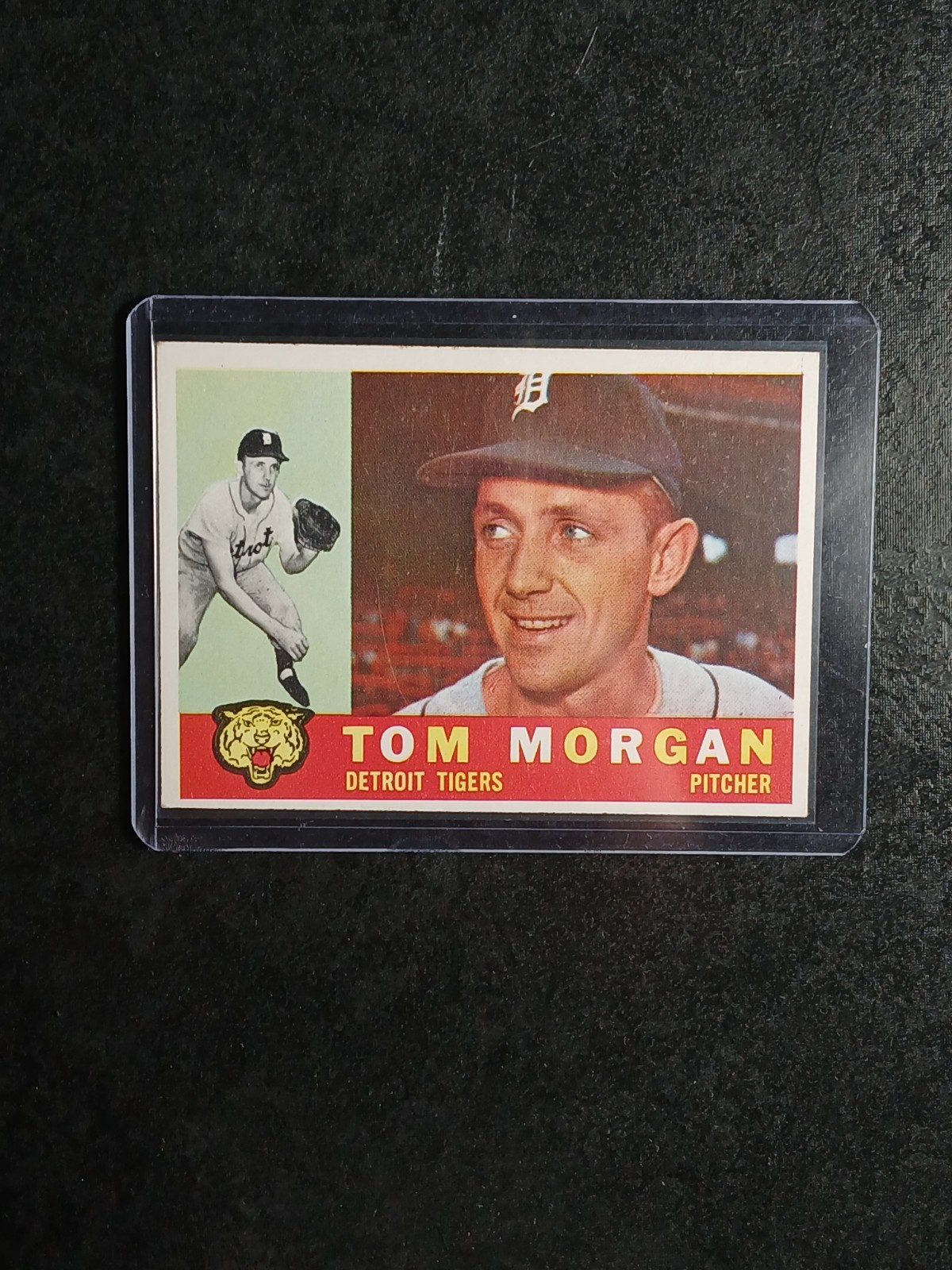 1960 Topps #33 Tom Morgan Detroit Tigers Baseball Card EX