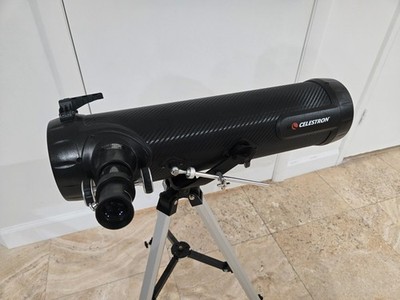 Celestron 114AZ-SR Reflector Telescope   114mm Aperture   Excellent Condition