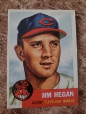 1953 Topps - Jim Hegan #80 Cleveland Indians