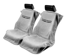 Seat Armour Universal Grey Towel Front Seat Covers for Chrysler -Pair
